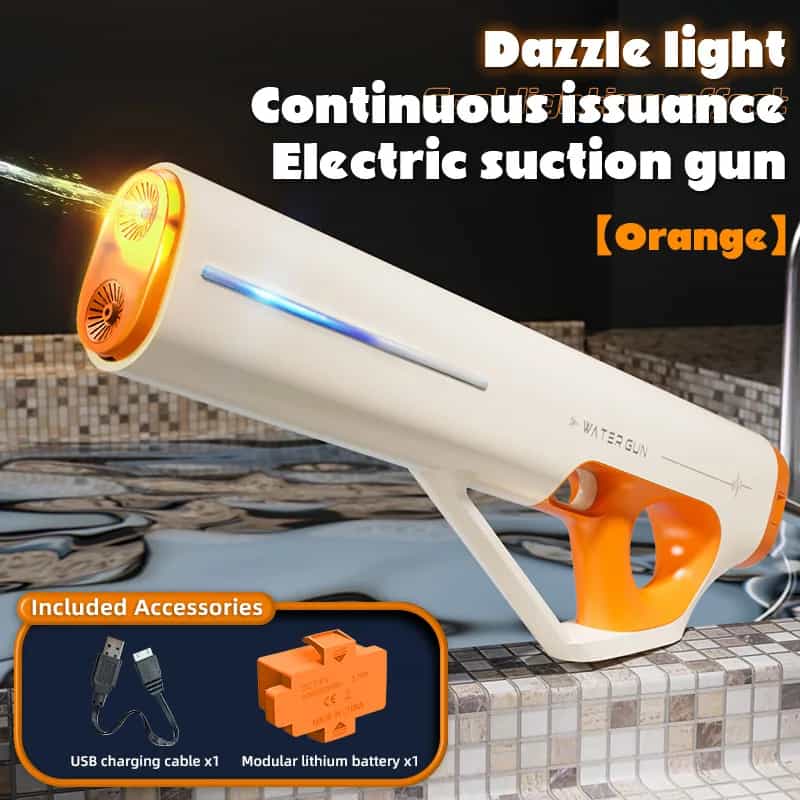 Powerful Automatic Water Gun with LED & Auto Water Absorption product thumbnail